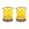 Carnival Yellow Tumbler Glass, Set of 2