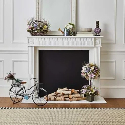 Check 4 Black Pillar Candle