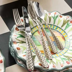 Check Flatware 5-Piece Place Setting