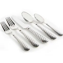 Check Flatware 5-Piece Place Setting