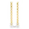 Check Gold  Ivory Dinner Candles, Set of 2