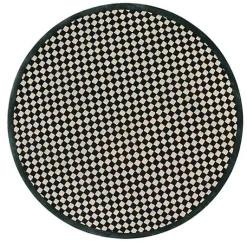 Check It Out Emerald 6' Round Rug