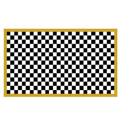 Check It Out Gold 2'3'' x 3' 9 Rug