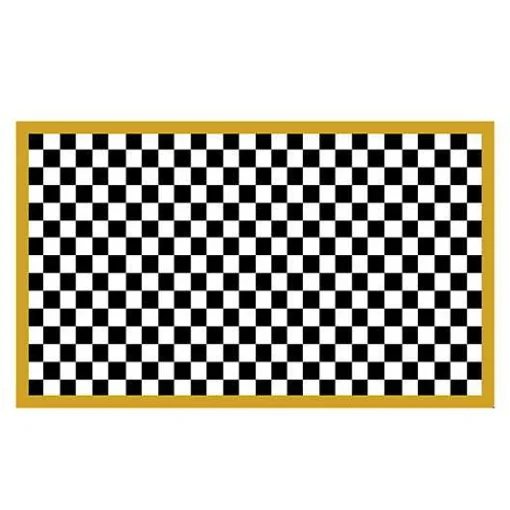 Check It Out Gold 2'3'' x 3' 9 Rug