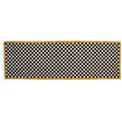 Check It Out Gold 2'6x 8' Runner
