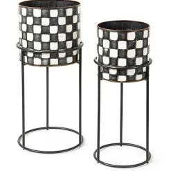 Check It Out Planters, Set of 2