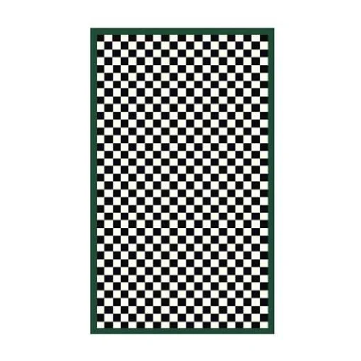 Check It Out Rug Emerald 2'6 x 8' Runner