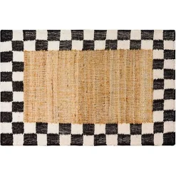 Check Jute 2' x 3' Rug