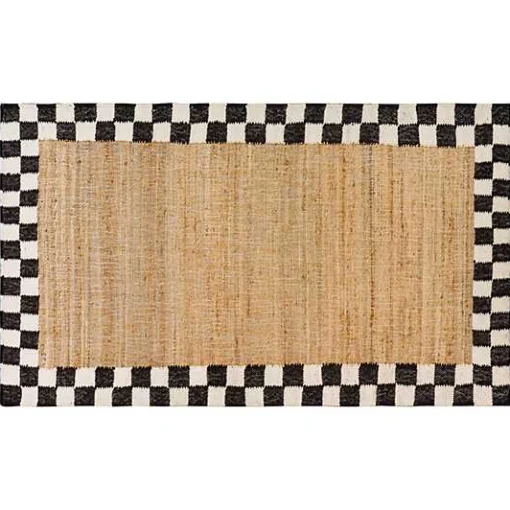 Check Jute 3' x 5' Rug