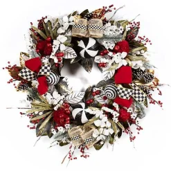 Checkmate Christmas Wreath