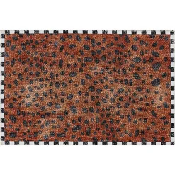 Cheetah 2' x 3' Washable Rug