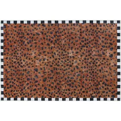Cheetah 5' x 7'6 Washable Rug