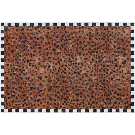 Cheetah 5' x 7'6 Washable Rug