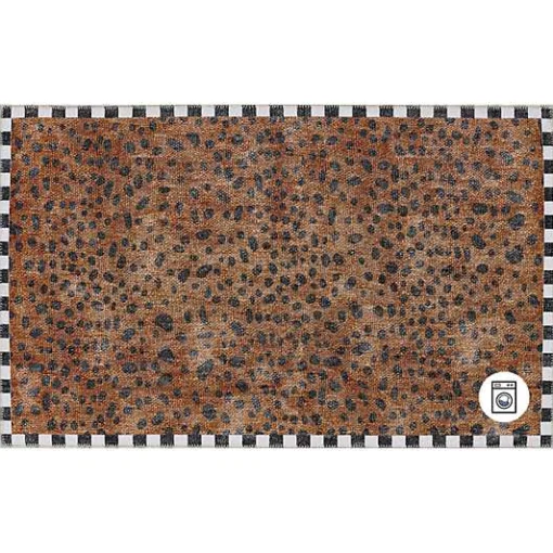 Cheetah 3' x 5' Washable Rug