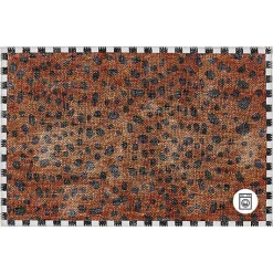 Cheetah 2' x 3' Washable Rug
