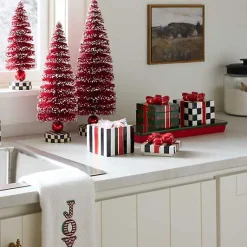 Christmas Gift Lidded Boxes  Tray Set