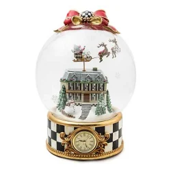 Christmas Magic Globe Clock