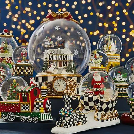 Christmas Magic Globe Clock