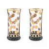 Cirque Purple  Green Highball Glass, Set of 2