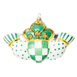 Claddagh Glass Ornament
