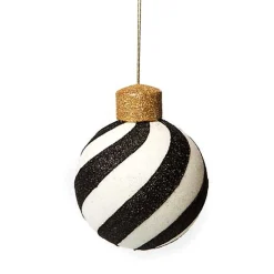 Classic Courtly Glass Ornaments, Set of 4