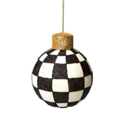 Classic Courtly Glass Ornaments, Set of 4