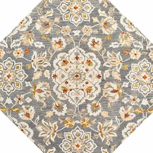 Cobblestone 6' Octagon Rug
