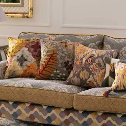 Cobblestone Diamond Throw Pillow