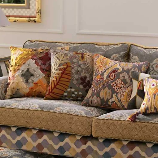 Cobblestone Diamond Throw Pillow