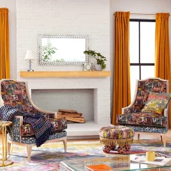 Cobblestone Wall Mirror