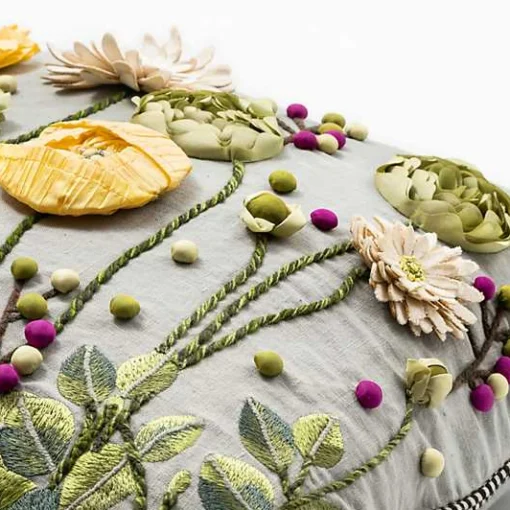Coming Up Daisies Lumbar Pillow