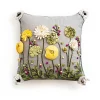 Coming Up Daisies Square Throw Pillow