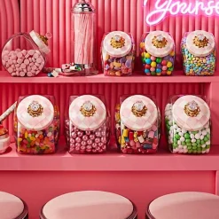 Cookie Jar with Rosy Check Lid