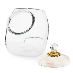 Cookie Jar with Rosy Check Lid