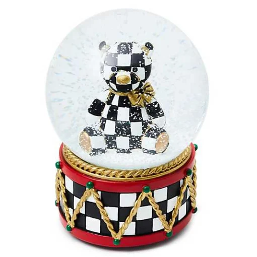 Courtly Bear Snow Globe