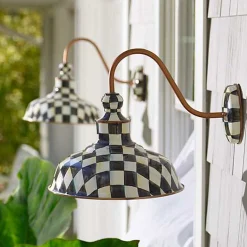 Courtly Check 12 Barn Sconce