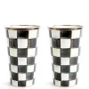 Courtly Check 20 oz. Tumblers, Set of 2