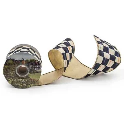 Courtly Check 4 Ribbon