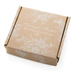Courtly Check Appetizer Plates, Set of 4