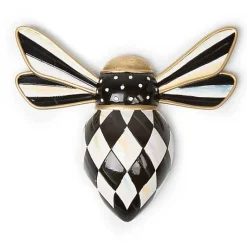 Courtly Check Bee Wall Decor