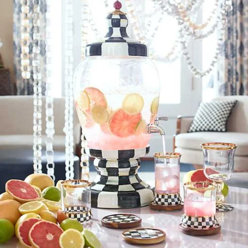 Courtly Check Beverage Hostess