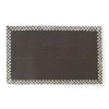 Courtly Check Black Sisal 3' x 5' Rug