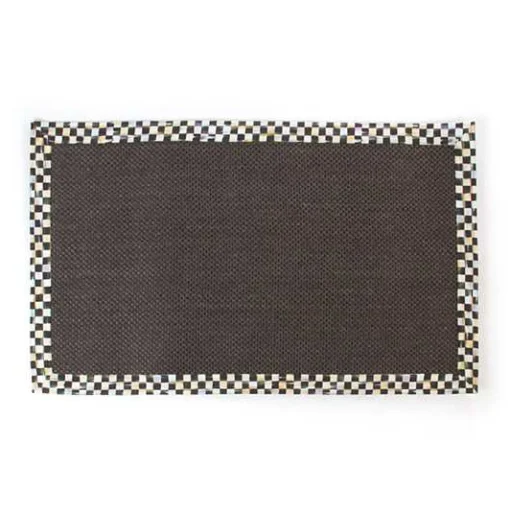 Courtly Check Black Sisal 3' x 5' Rug