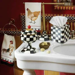 Courtly Check Boutique Tissue Box Cover