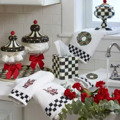 Courtly Check Boutique Tissue Box Cover