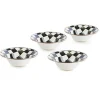 Courtly Check Breakfast Bowls, Set of 4