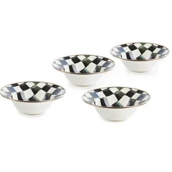 Courtly Check Breakfast Bowls, Set of 4