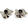 Courtly Check Butterfly Candle Holders, Set of 2