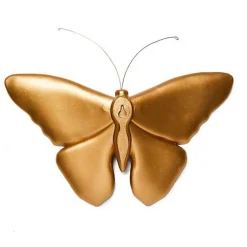 Courtly Check Butterfly Wall Decor
