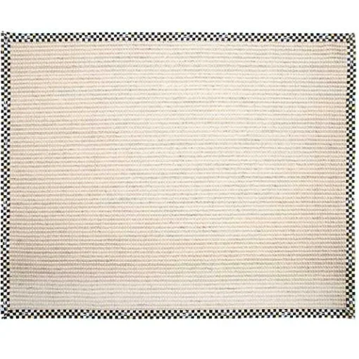Courtly Check Cable Wool Sisal 8' x 10' Rug